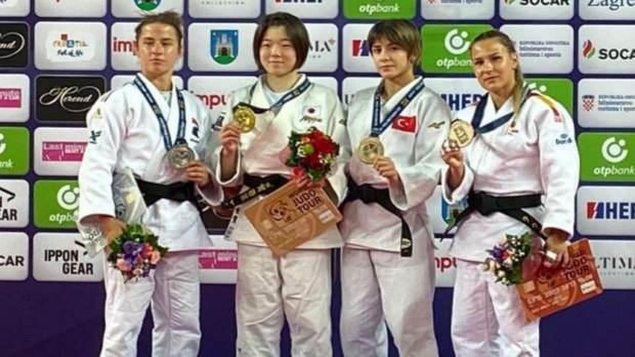 Türk judocu Tuğçe Beder, Hırvatistan’daki Grand Prix’te üçüncü oldu