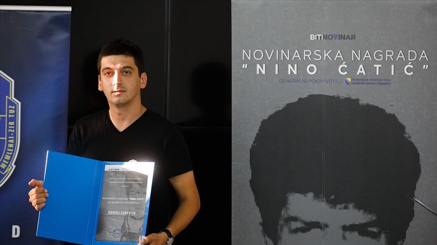 Bosna Hersek’te Anadolu Ajansına fotoğraf ödülü