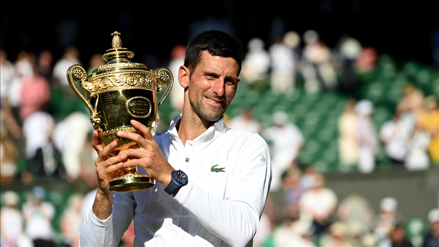 Wimbledon tek erkeklerde şampiyon Novak Djokovic oldu