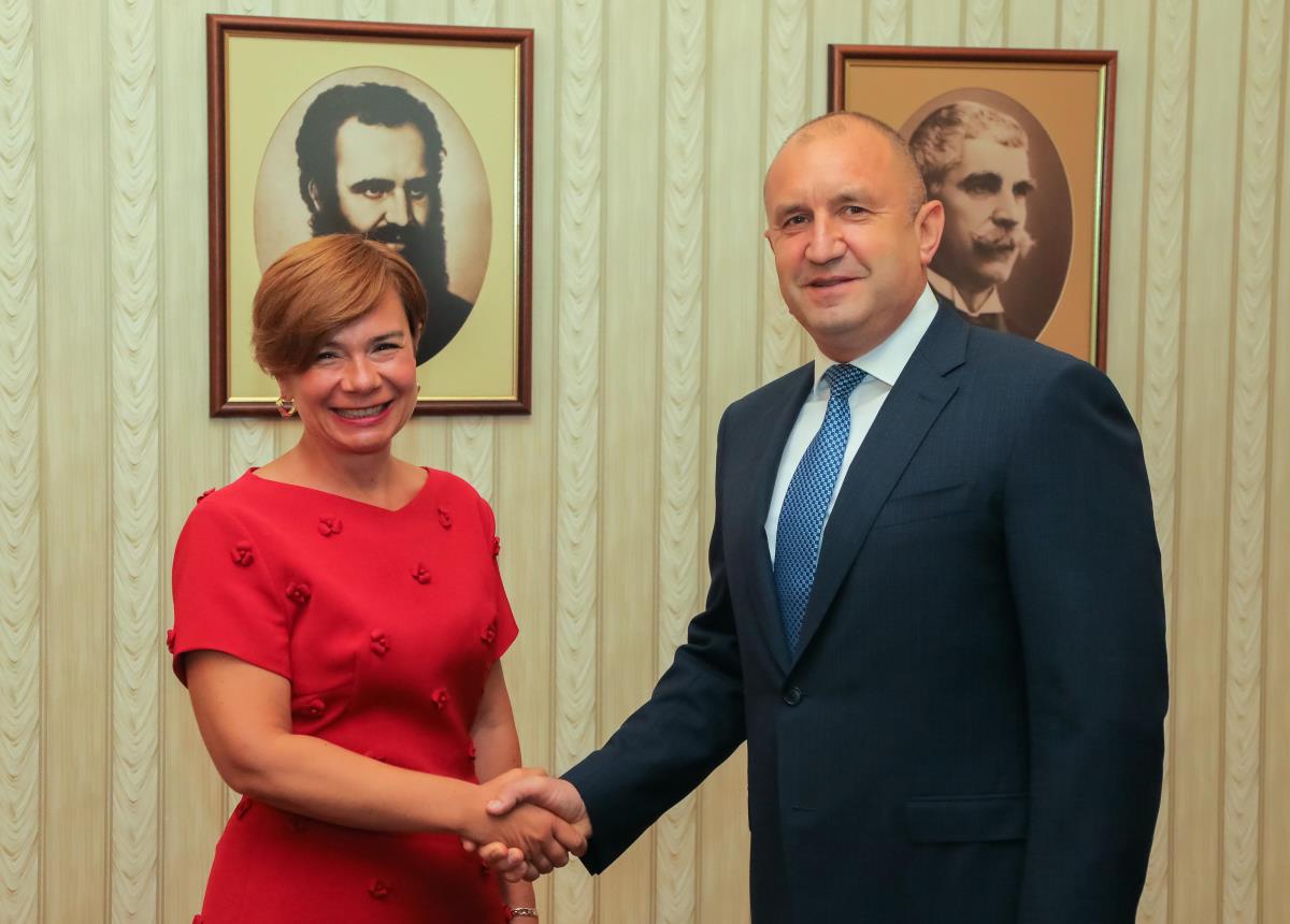 Bulgaristan Cumhurbaşkanı Radev, Türkiye’nin Sofya Büyükelçisi Sekizkök’ü kabul etti