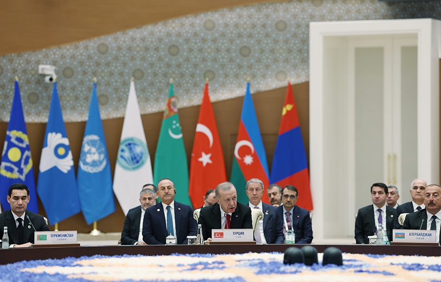 Cumhurbaşkanı Erdoğan: Amacımız bölgemizde ve ötesinde bir barış kuşağı tesis etmek