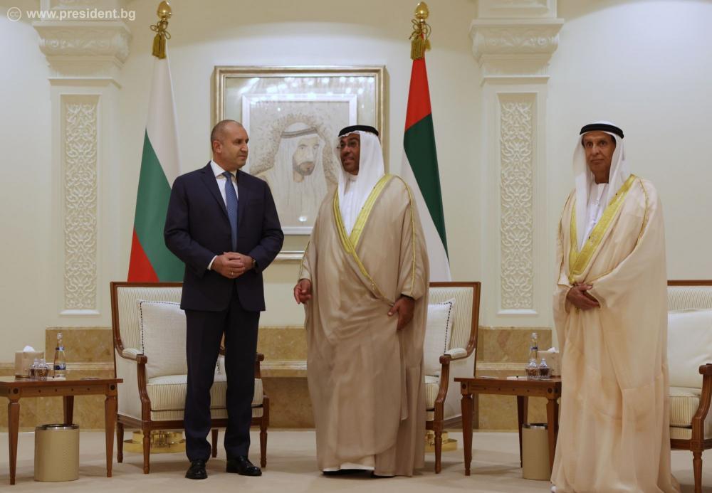 Bulgaristan Cumhurbaşkanı Radev, Birleşik Arap Emirlikleri’ne resmi ziyarette bulunuyor