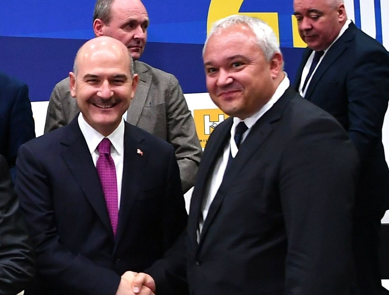 İçişleri Bakanı Soylu, Bulgaristan İçişleri Bakanı Demerciev ile görüştü