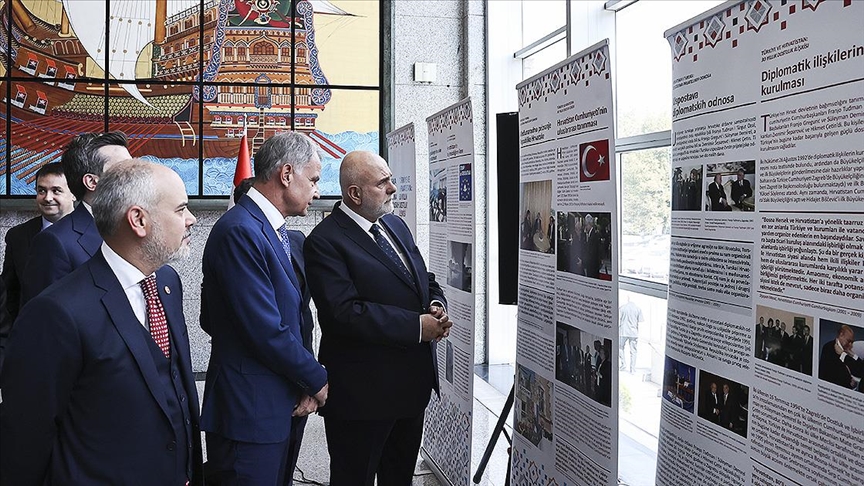 Meclis’te “Türkiye-Hırvatistan: 30 Yıllık Dostluk İlişkisi” sergisi açıldı