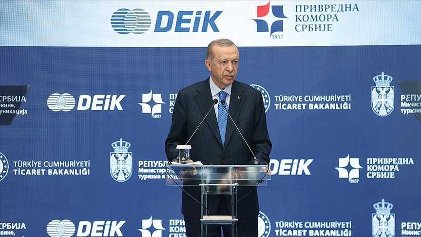 Cumhurbaşkanı Erdoğan: Sırbistan’dan ülkemizi ziyaret edecek turist sayısının rekor kırmasını bekliyoruz