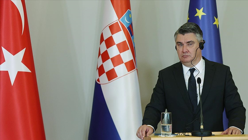 Hırvatistan Cumhurbaşkanı Milanovic: Türkiye, Hırvatistan’ın zor zamanlarında gösterdiği destekle her zaman yanında oldu