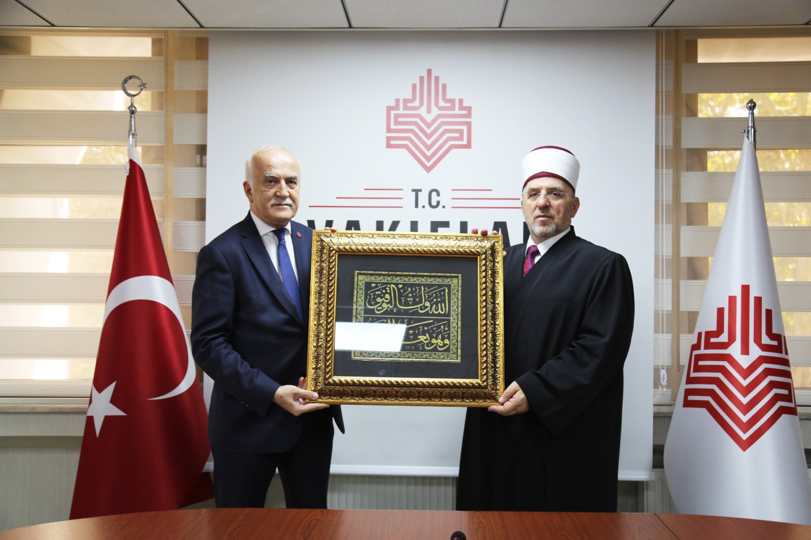 Kosova Cumhuriyeti İslam Birliği Başkanı Terneva’dan, Vakıflar Genel Müdürlüğüne ziyaret