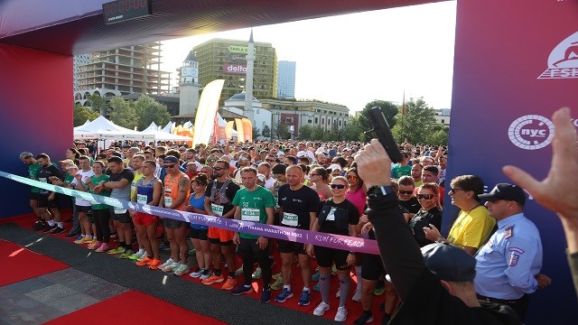 Arnavutluk’ta “6. Tiran Maratonu” düzenlendi