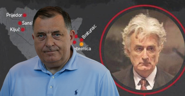 Sırp lider Dodik’ten savaş suçlusu Radovan Karadzic’e destek