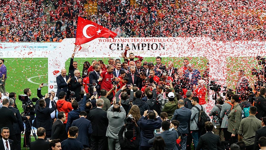 Türkiye Ampute Futbol Milli Takımı’ndan tarihi zafer