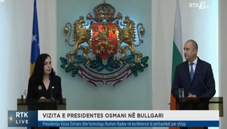 Kosova Cumhurbaşkanı Osmani, Bulgaristan’a resmi ziyaret gerçekleştiriyor￼