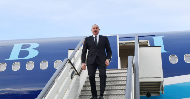 Azerbaycan Cumhurbaşkanı Aliyev Belgrad’da