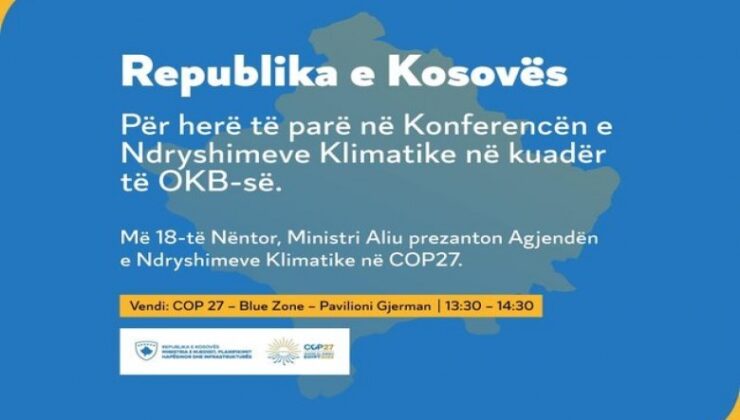 Kosova, BM İklim Değişikliği Konferansı’na katılıyor