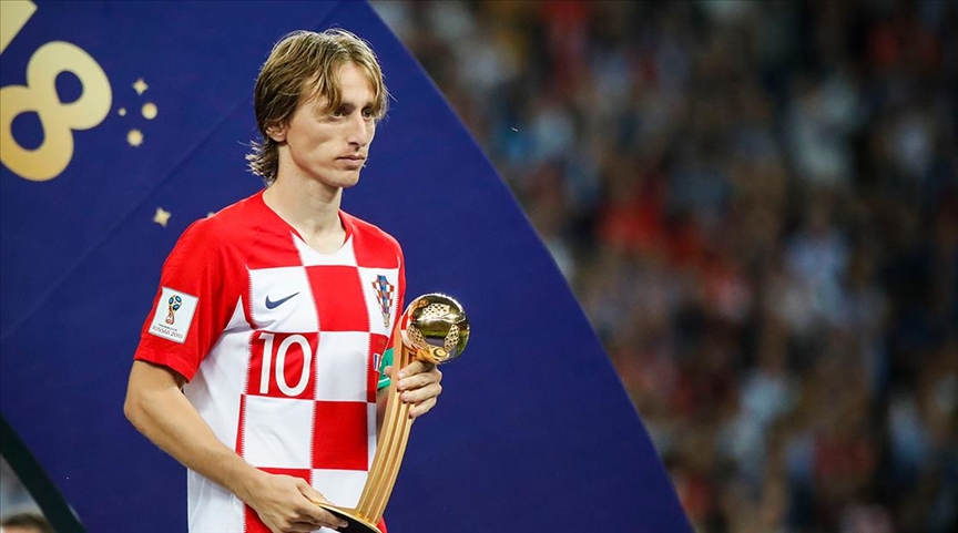 Dünya Kupası’nın son “Altın Top”u Hırvat futbolcu Modric’in