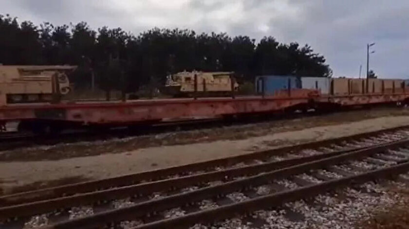 Yunanistan medyası: NATO teçhizatı taşıyan tren raydan çıktı