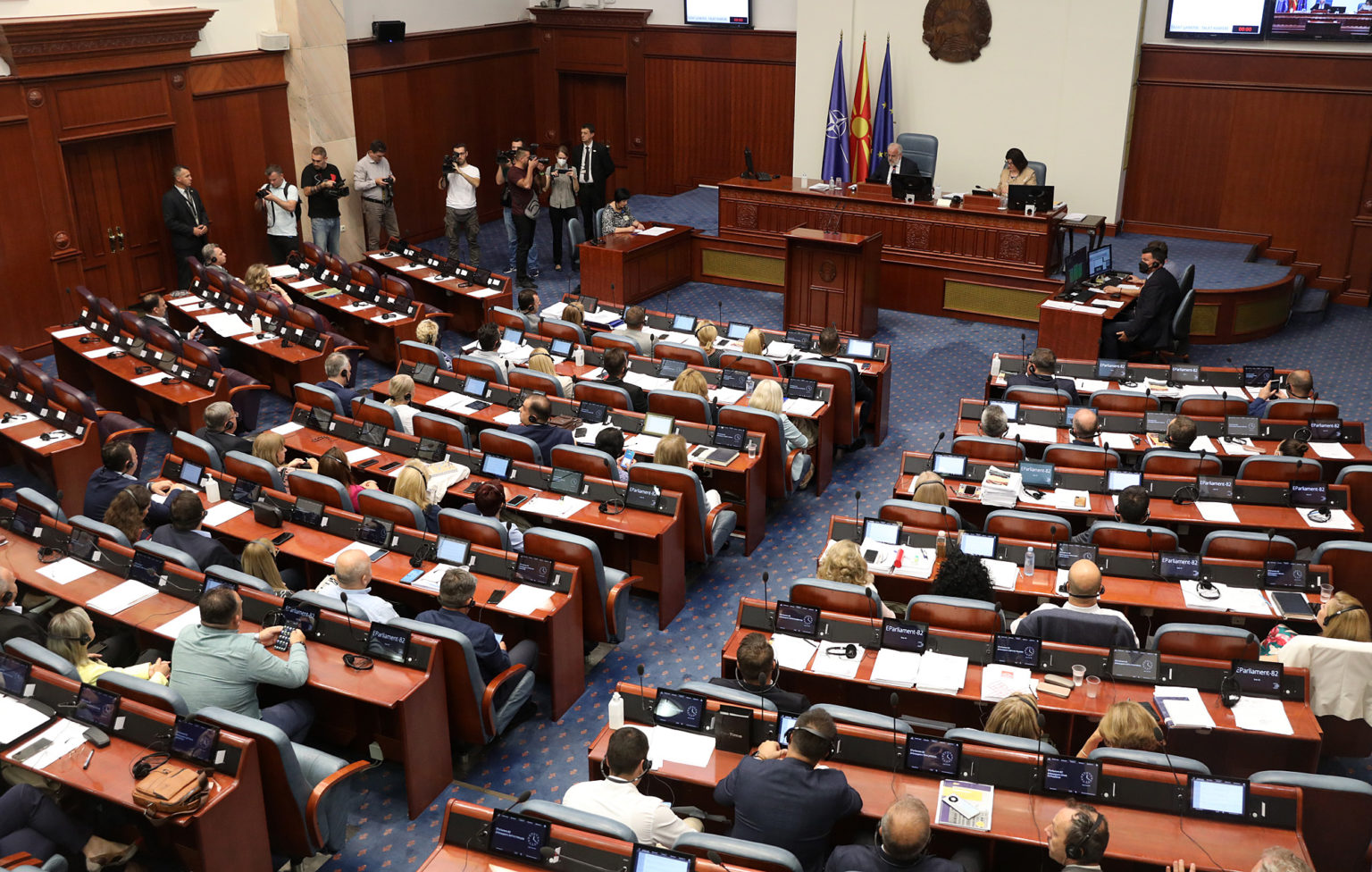 K. Makedonya Meclisi sadece 88 gün çalıştı ve 50 oturum yaptı