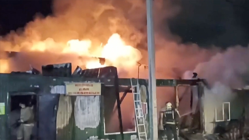 Rusya’da huzurevinde çıkan yangında 20 kişi hayatını kaybetti