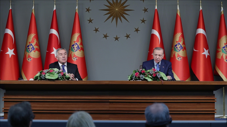 Cumhurbaşkanı Erdoğan: Karadağ’ın AB’ye tam üye olmasını destekliyoruz