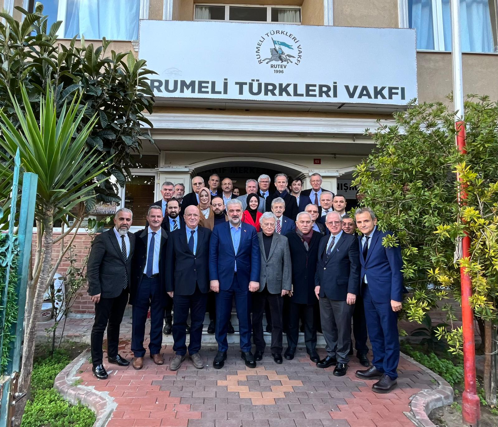 İstanbul AK Parti İl Başkanı Kabaktepe’den RUTEV’e ziyaret
