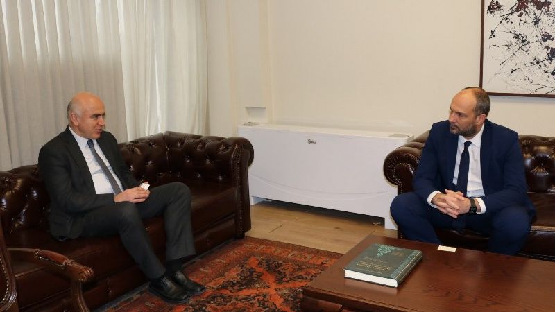 Bulgaristan’ın Selanik Başkonsolosu, Eyalet Başkanı Metios’u ziyaret etti