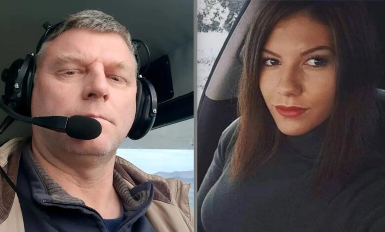 Bosna Hersek’te baba kız uçak kazasında hayatını kaybetti