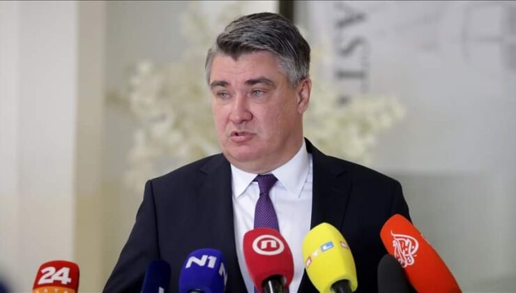 Hırvatistan Cumhurbaşkanı Milanovic’ten skandal Kosova açıklaması