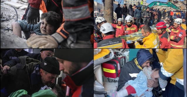 Arnavutluk arama kurtarma ekibi depremin oluşturduğu hasara şaşırdı