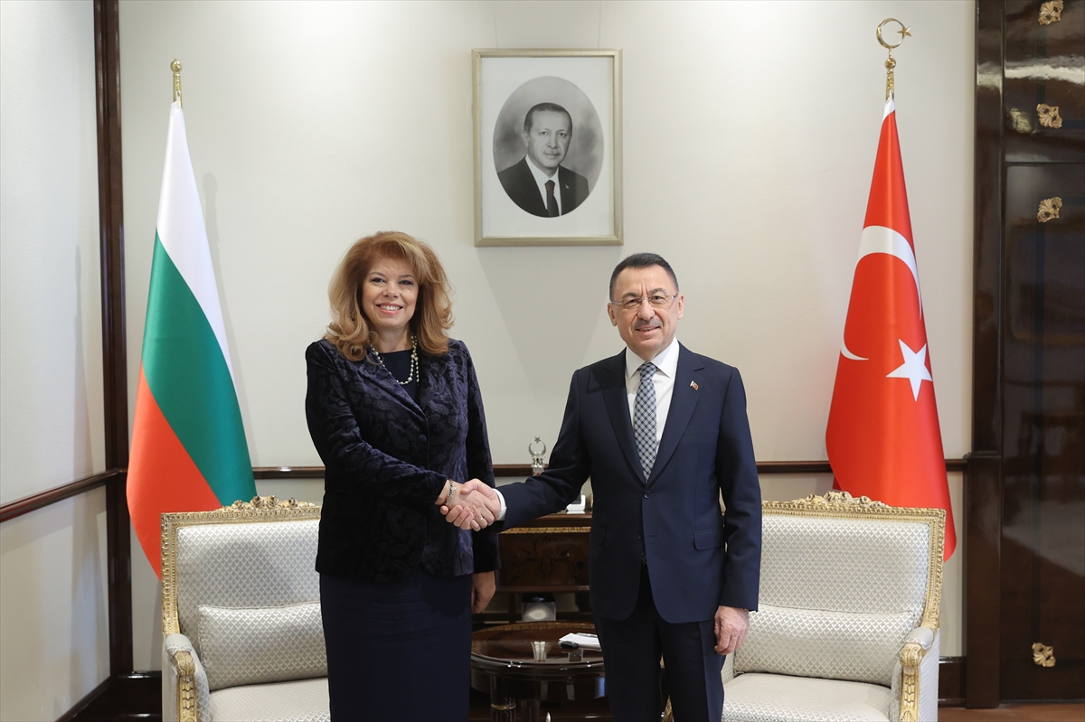 Cumhurbaşkanı Yardımcısı Oktay Bulgar mevkidaşı Yotova ile görüştü