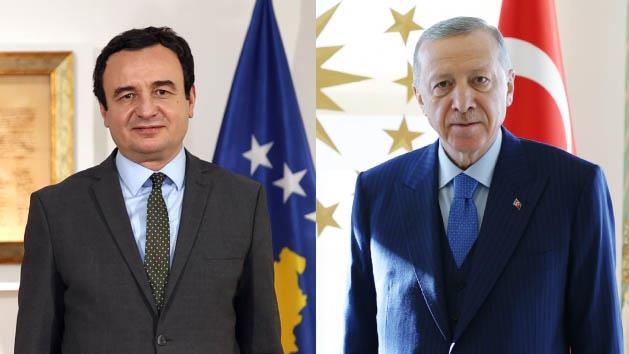Türkiye Cumhurbaşkanı Erdoğan, Kosova Cumhuriyeti Başbakanı Albin Kurti ile görüşecek
