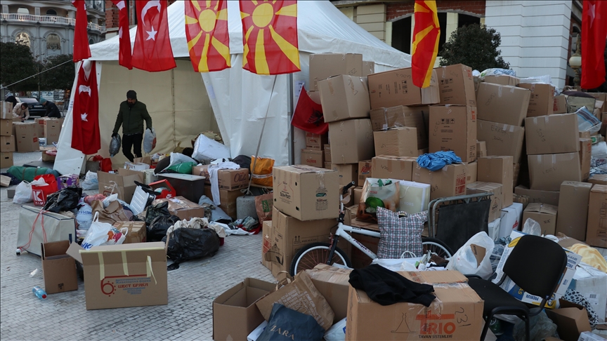 Kosova’nın “Seydi Bey” cami cemaatinden Türkiye’deki depremzedelere yardım