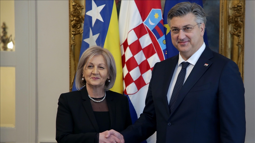 Plenkovic’ten “Bosna Hersek’in toprak bütünlüğüne saygı duyuyoruz” açıklaması