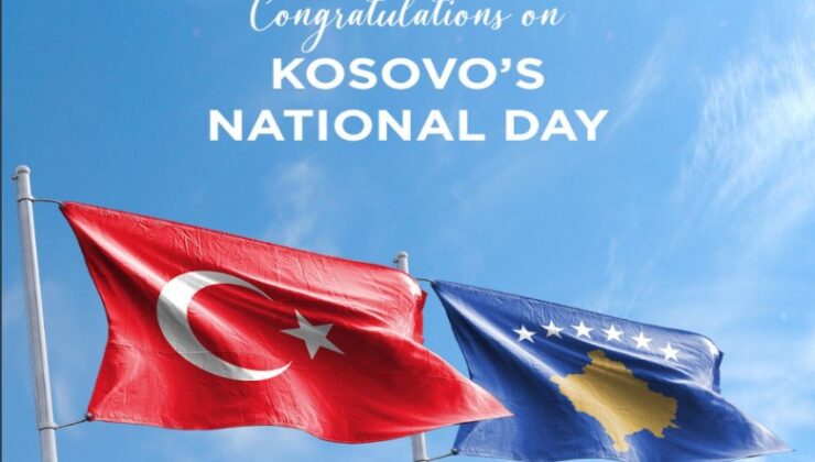Türkiye’den Kosova’ya kutlama