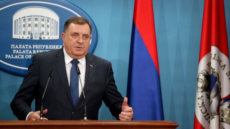Bosnalı Sırp lider Dodik, ABD’nin tepkisine rağmen ayrılıkçı söylemlerini sürdürdü
