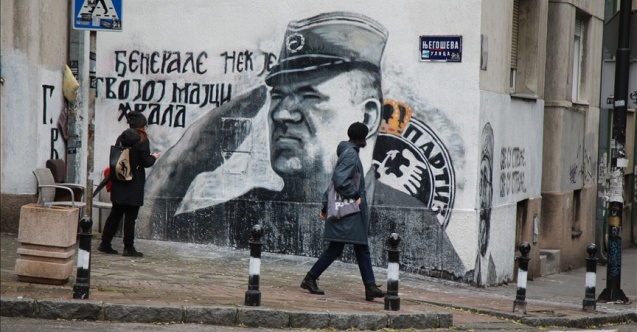 Sırbistan’da ‘Bosna Kasabı’nın resmedildiği grafitilerin kaldırılması istendi