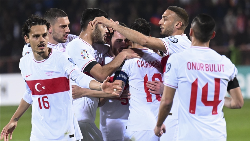 Türkiye A Milli Futbol Takımı, EURO 2024 elemeleri ikinci maçında Hırvatistan karşısında