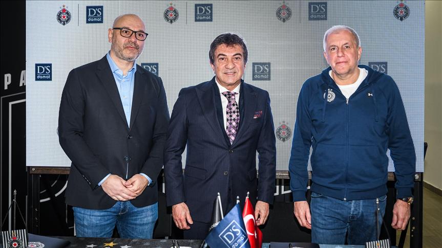 D’S damat, Partizan basketbol takımının giyim sponsoru oldu