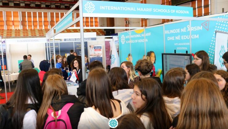 Kosova Uluslararası Maarif Okullarına Uluslararası Eğitim Fuarı’nda büyük ilgi