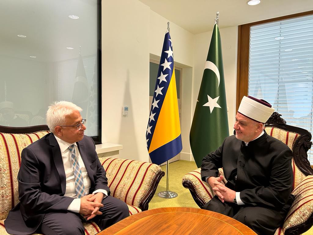 TİKA Başkan Yardımcısı Çevik, Bosna Hersek İslam Birliği Başkanı Kavazoviç ile görüştü