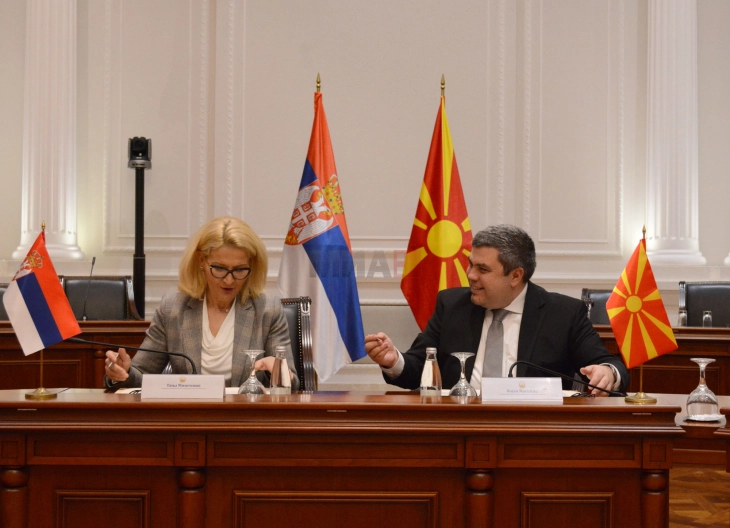 Makedonya ve Sırbistan, Avrupa entegrasyonunda bir işbirliği muhtırası imzaladı