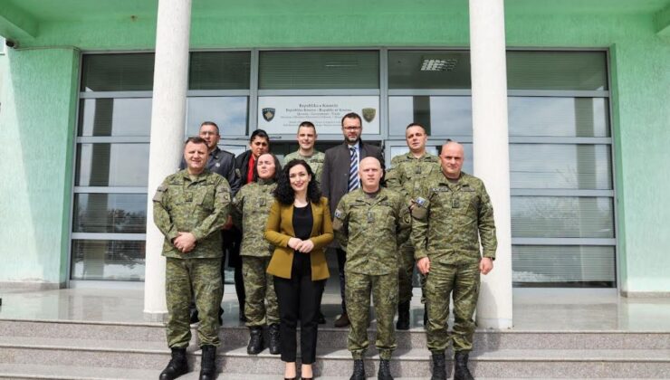 Kosova Cumhurbaşkanı Osmani’den FSK’ya ziyaret