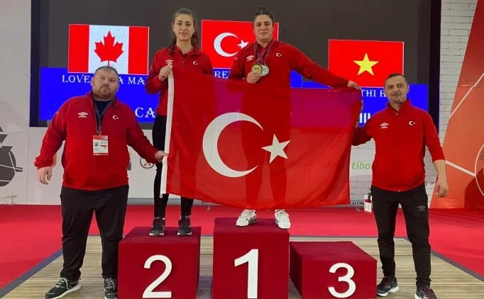 Türk halterciler Arnavutluk’tan 17 madalya ile döndü