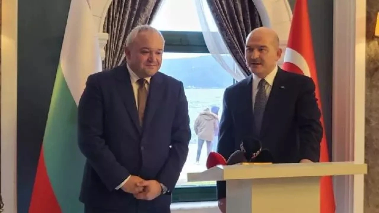 Bakan Soylu, Bulgaristan İçişleri Bakanı Demerdzhiev ile görüştü