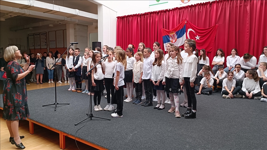 Sırbistan’da 23 Nisan Çocuk Şenliği düzenlendi