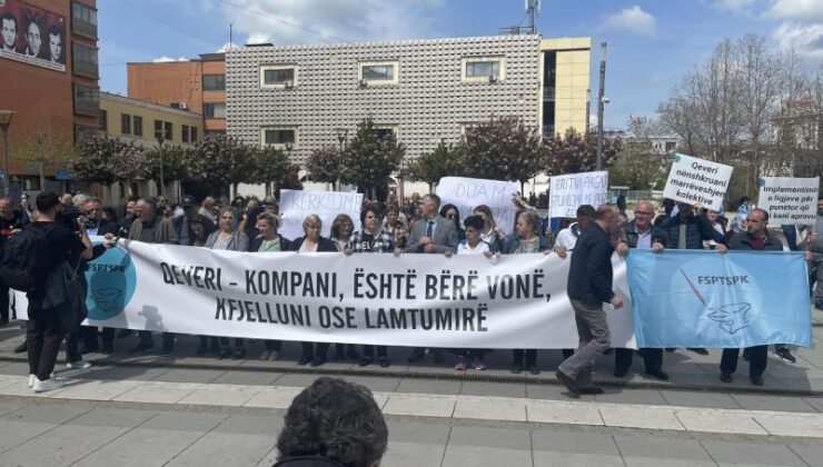1 Mayıs’ta Priştine’de protesto eylemi
