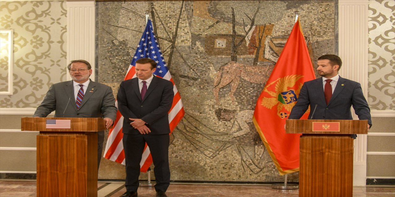 Karadağ Cumhurbaşkanı Milatovic, ABD’li senatörleri kabul etti