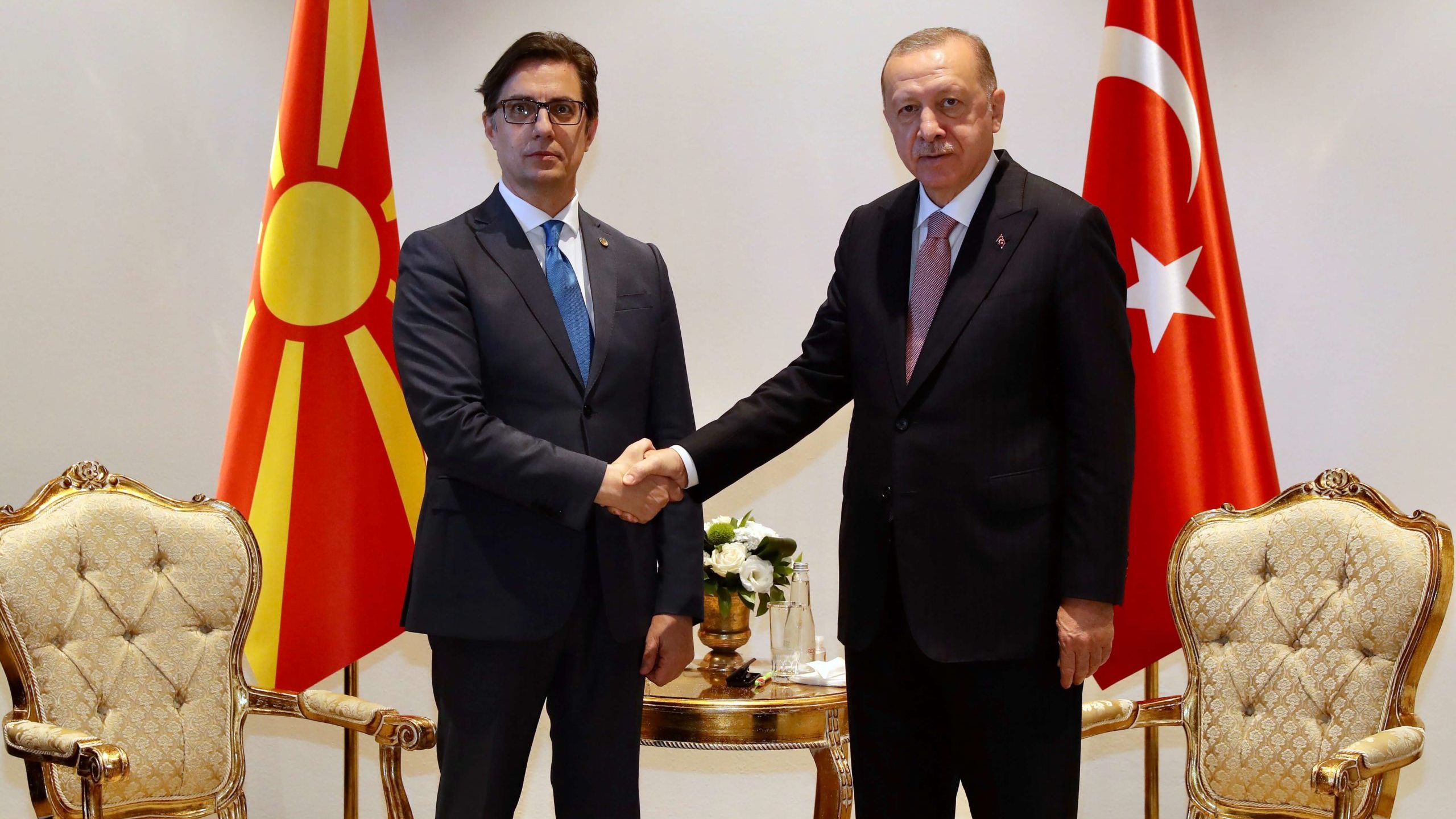 Cumhurbaşkanı Pendarovski’den Erdoğan’a tebrik