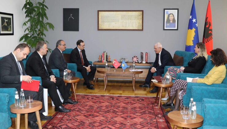 Kosova İçişleri Bakanı ile Türkiye’nin Priştine Büyükelçisi görüştü