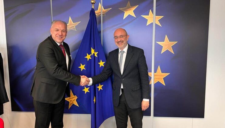 Kosova Bölgesel Kalkınma Bakanı Damka, Brüksel’de temaslarda bulundu