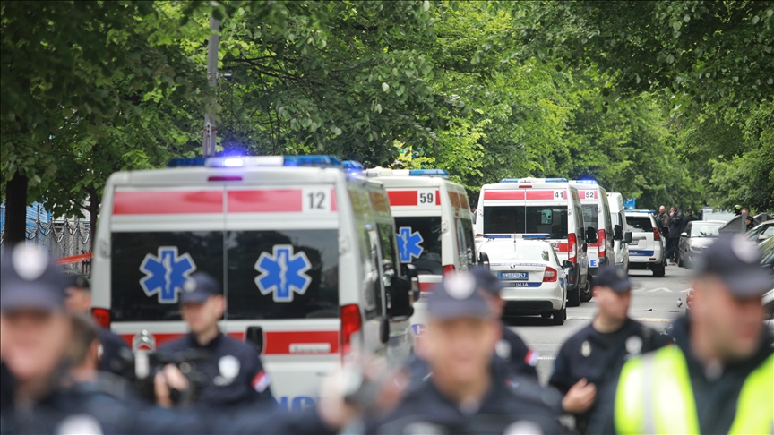 Sırbistan’da gerçekleştirilen silahlı saldırıda 8 kişi öldü, 14 kişi yaralandı