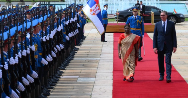 Hindistan Cumhurbaşkanından Sırbistan’a 1972’den bu yana ilk ziyaret
